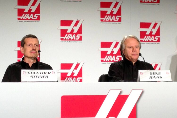 Gene Haas Announces F1 Team