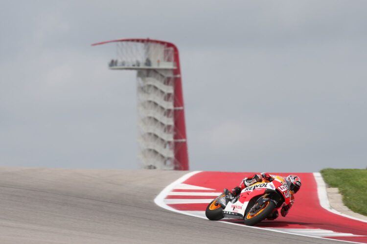 Marquez leads the way in Austin after FP1