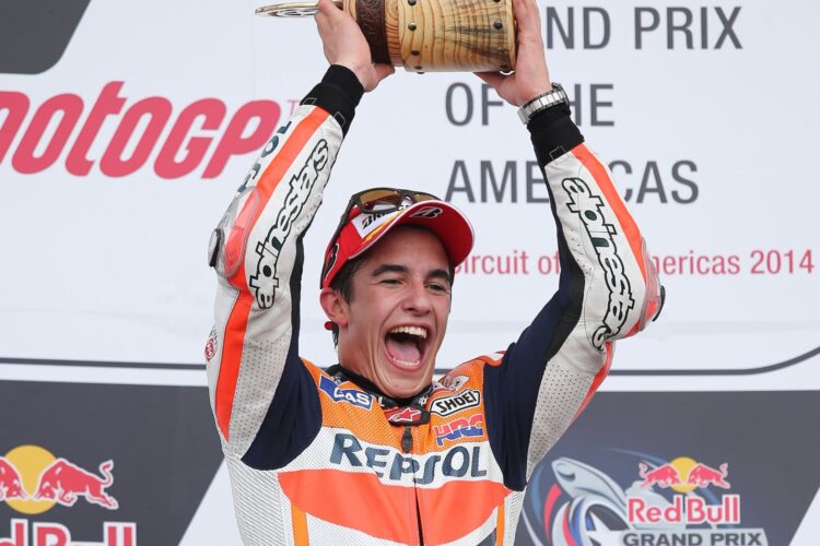 Marquez untouchable at Austin for second successive win