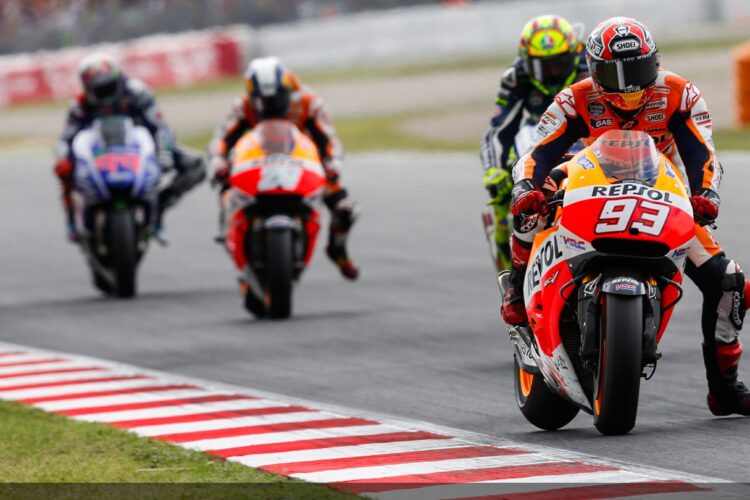 Marquez tops Barcelona post-race test