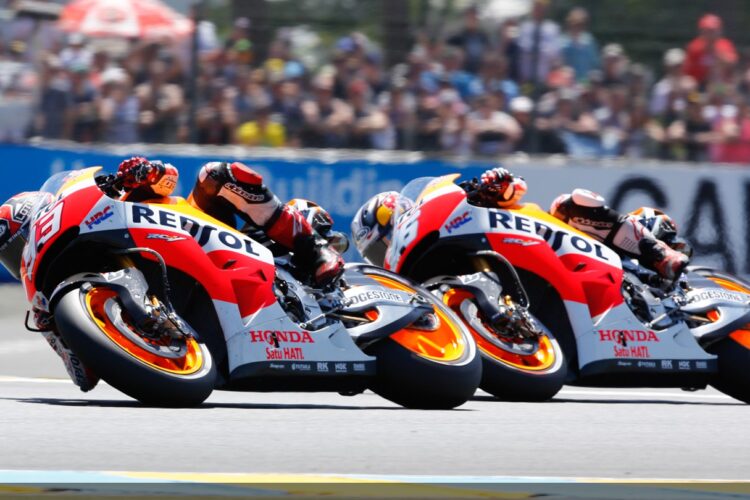 Marquez continues record-breaking run at LeMans