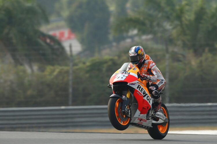 Pedrosa fastest Friday in Malaysia