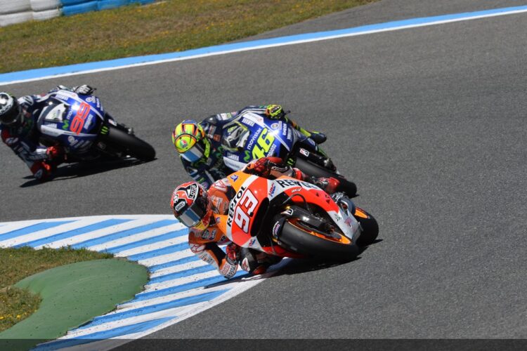 Saturday morning sees Marquez on top again at Valencia