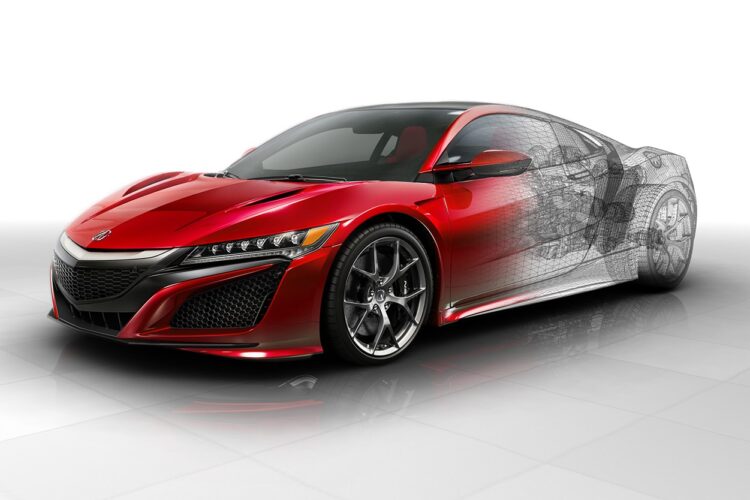 Technical details of new Acura NSX revealed