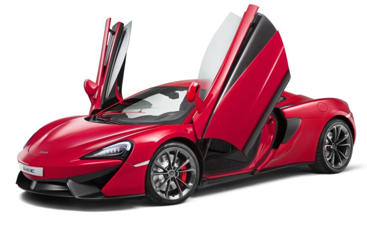 The McLaren 540c Coupe Is Unveiled In Shanghai