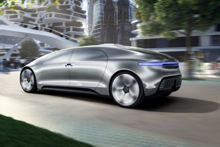 The Mercedes Benz F 015 Concept Car