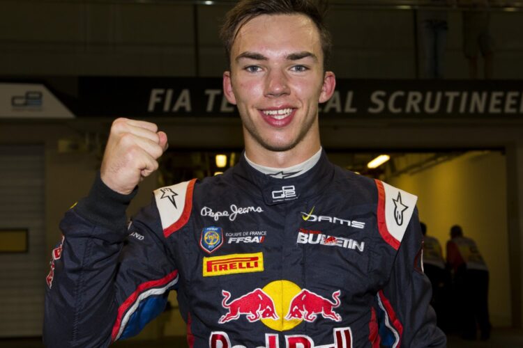 GP2: Gasly lights up Abu Dhabi qualifying