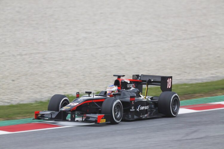 GP2: Sirotkin tops free practice in Austria