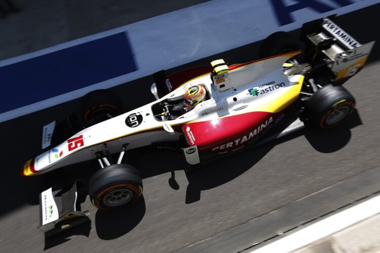 GP2: Haryanto leads the way in Silverstone