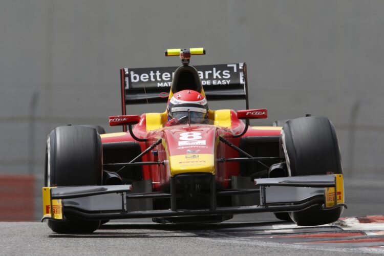 Rossi then Gasly top Day 1 of GP2 testing at Yas Marina