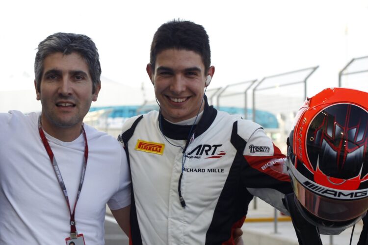 GP3: Ocon pips Ceccon to pole in Yas Marina