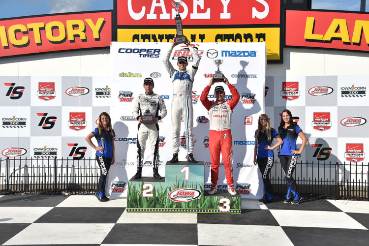 Chilton Charges to Maiden Indy Lights Win on the Iowa Oval