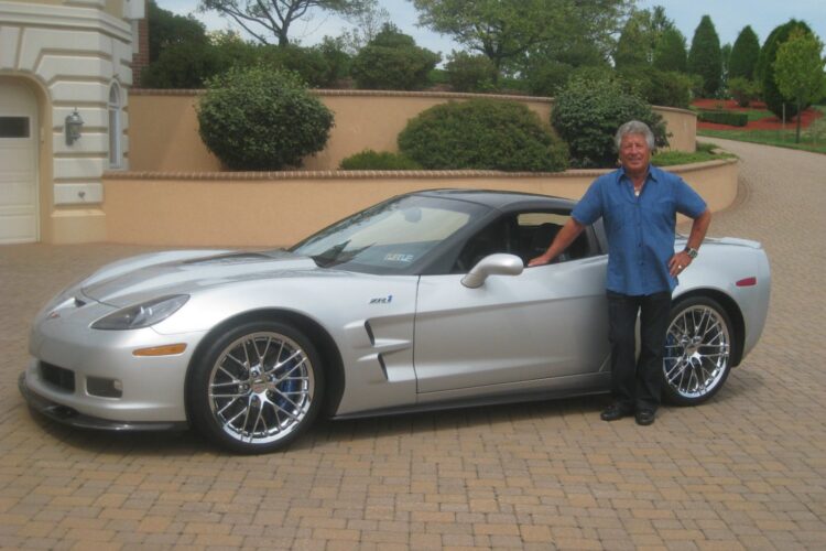 You can buy Mario Andretti’s personal 2009 Corvette ZR1