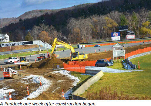 Major Renovations Underway at Lime Rock