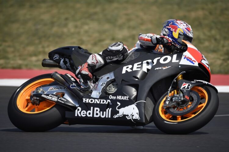 Repsol Honda resume testing in sweltering Italy