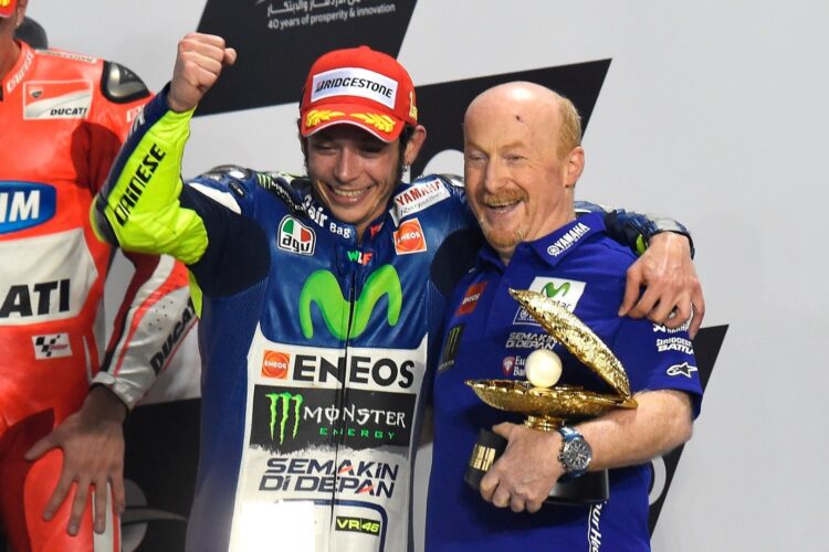 Rossi Rules Stunning Season Opener in Qatar