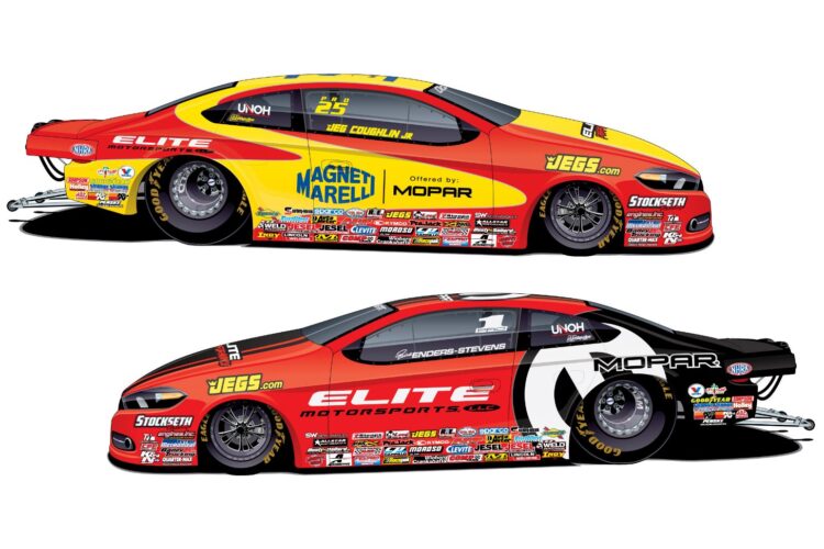 Mopar Announces Enders and Coughlin to Carry NHRA Pro Stock Banner in 2016