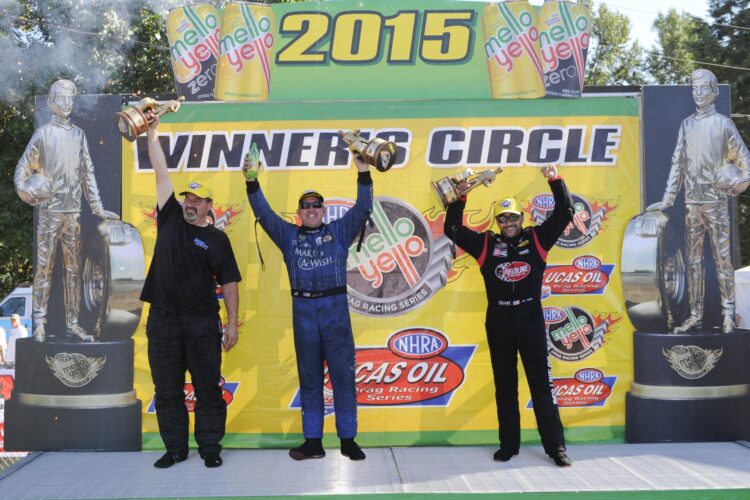 Todd, Johnson, Jr., McGaha win NHRA Northwest Nats