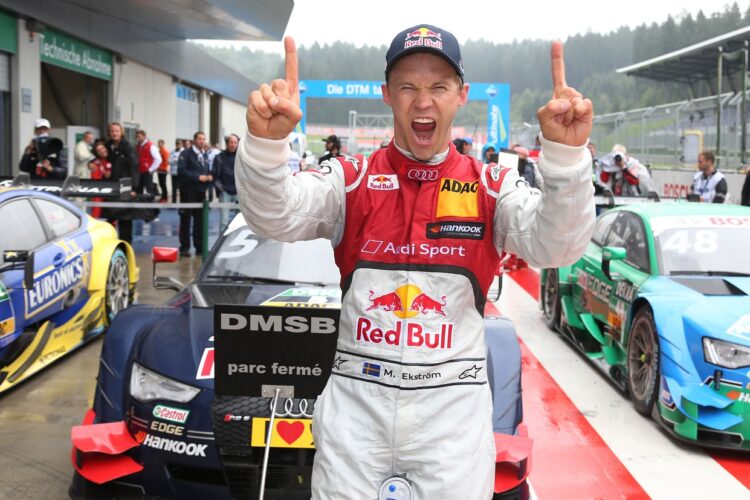 Audi driver Mattias Ekstrom ends DTM career