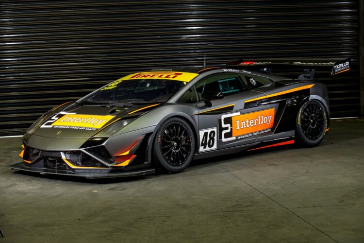 V8 Supercar star takes to Lamborghini for NZ and Bathurst