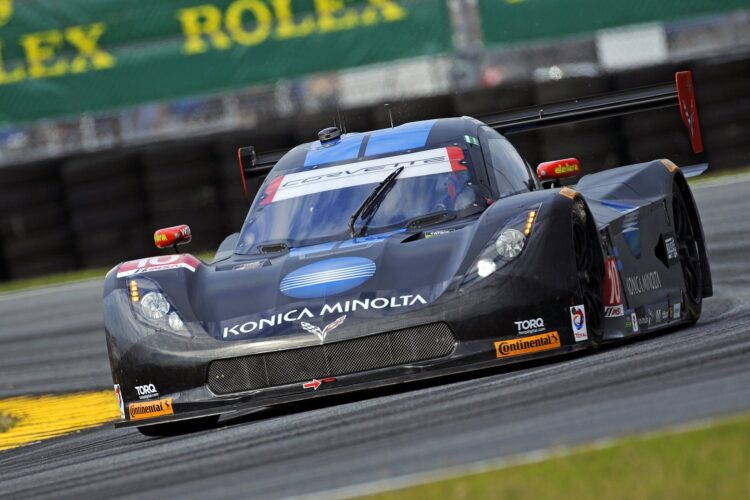 Rolex 24 Hour 8: Corvettes run 1-2-3 at the 1/3 mark