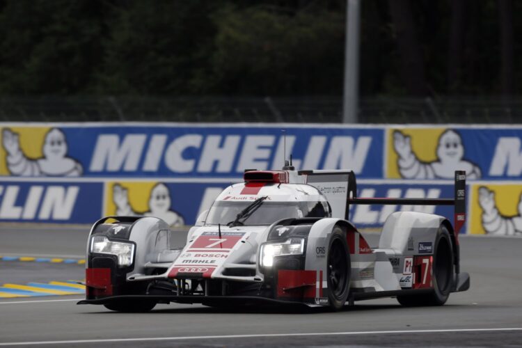 LeMans Hour 2: Lotterer puts Audi out front