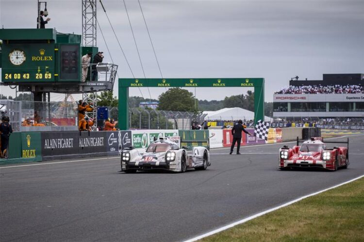 Porsche confirms LMP1 program up to end of 2018