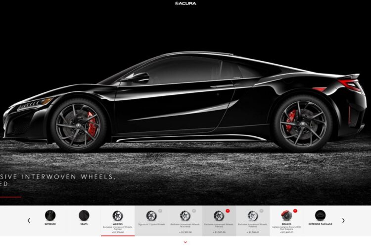 Acura NSX Orders Begin Online