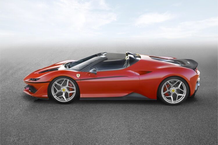 World Premiere Of The Ferrari J50