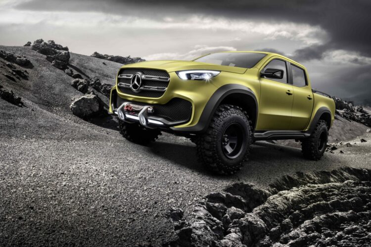 Mercedes unveils its first Pickup trucks