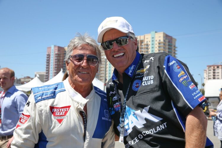 John Force Enjoys Busy Weekend At Long Beach Grand Prix