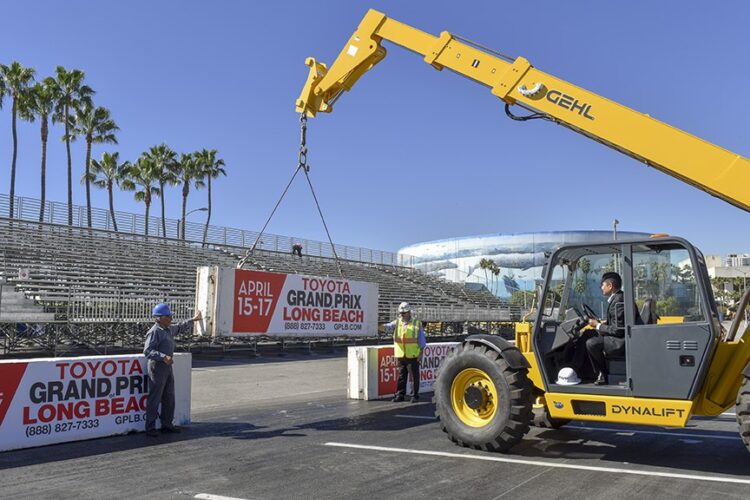 Construction Begins on Toyota Grand Prix of Long Beach Race Circuit