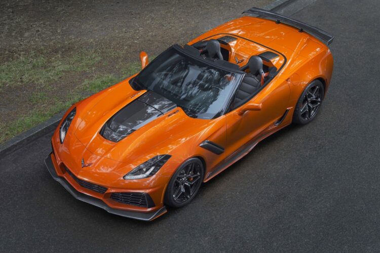 First Modern-Era Corvette ZR1 Convertible Makes Debut