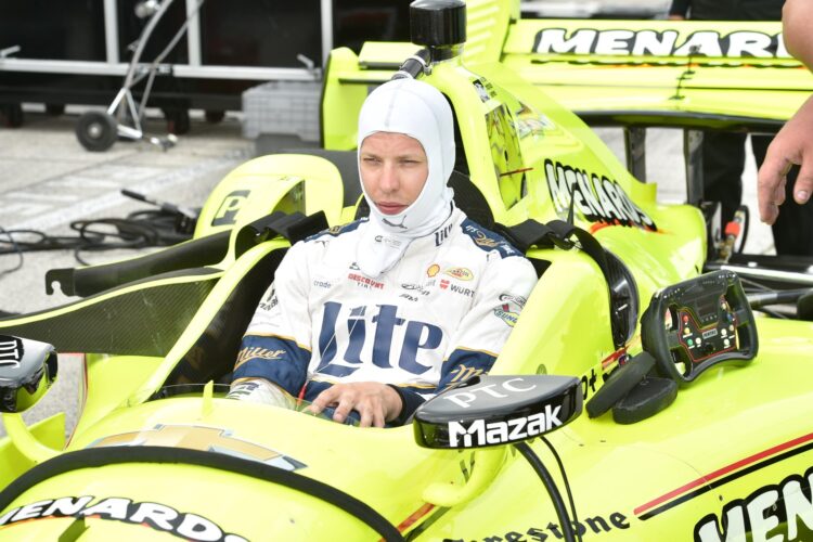 NASCAR driver Keselowski turns IndyCar laps in test at Road America (2nd Update)