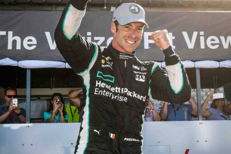 Pagenaud leads Penske top-4 sweep in Sonoma qualifying