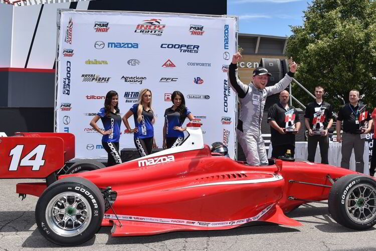 Rosenqvist Dominates Indy Lights in Toronto For Belardi Auto Racing