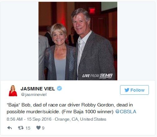 2 Bodies Found Inside Upscale Orange Home May Be Parents Of Robby Gordon (4th Update)