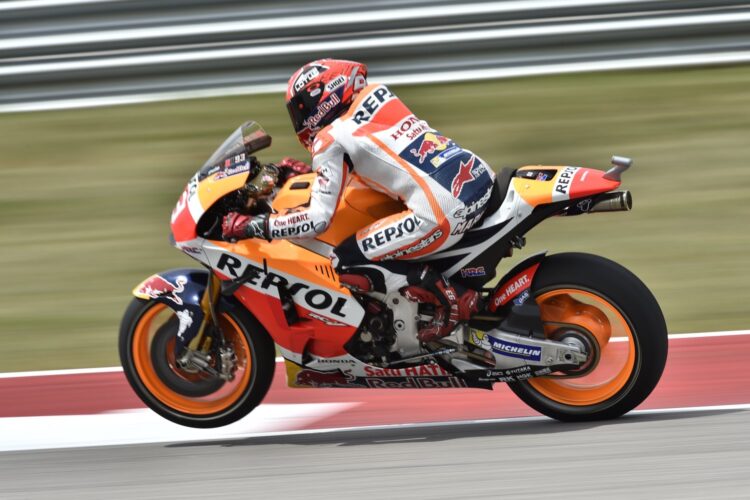 Marquez marches to fourth Austin win