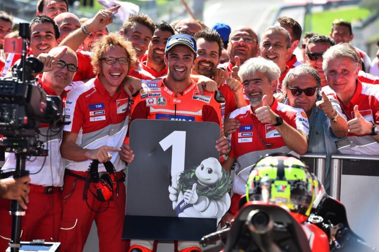 Iannone ends Ducati victory drought in Austria