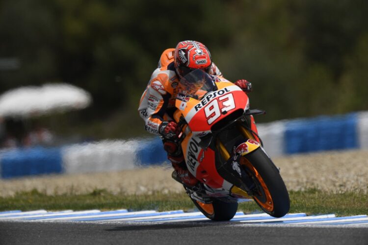 Marquez tops Jerez post-race test