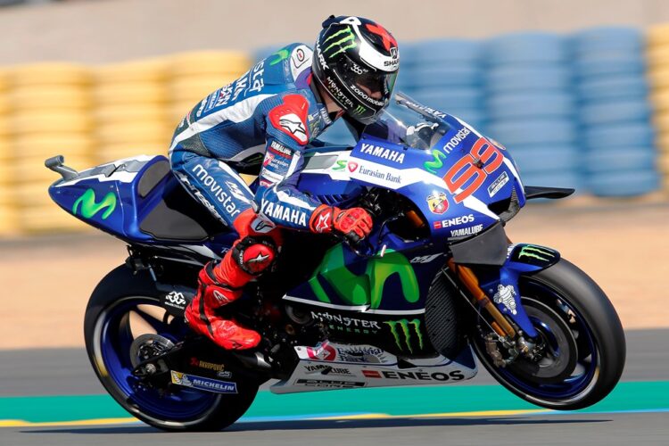 Lorenzo destroys record to take Le Mans MotoGP pole