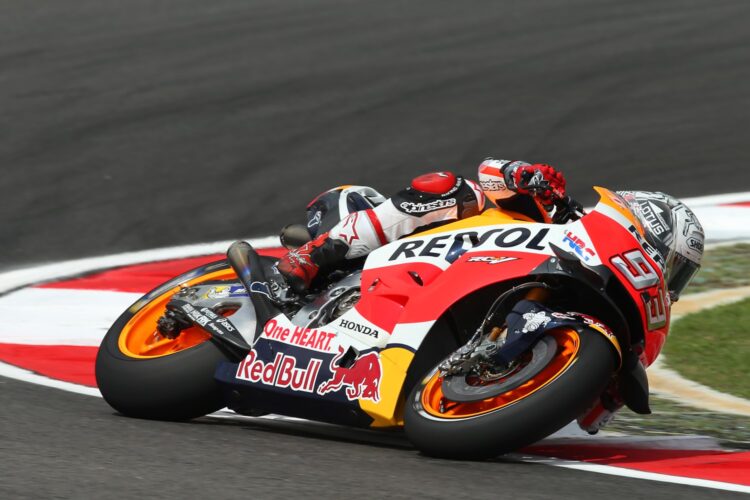 Marquez tops Friday practice at Sepang