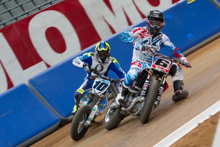 Marquez and Brindley top time charts in Superprestigio test