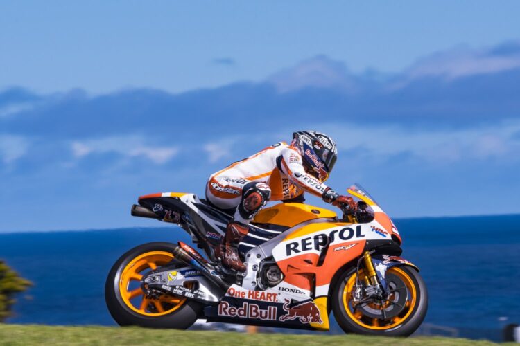 Honda’s Marquez tops final day on Phillip Island