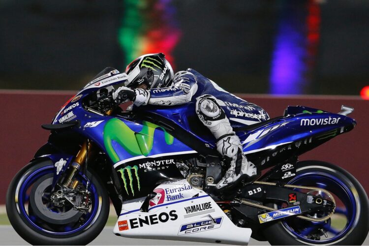 Lorenzo tops opening day in Qatar