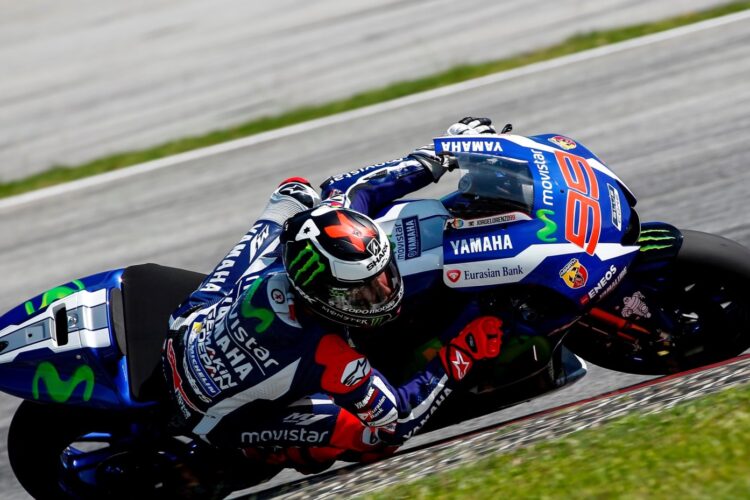 Yamaha riders 1-2 on opening day in Sepang