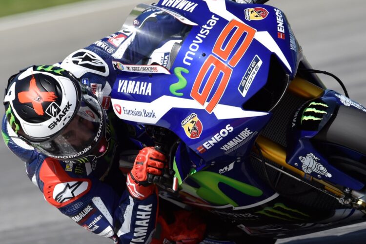 Lorenzo tops opening practice in Valencia