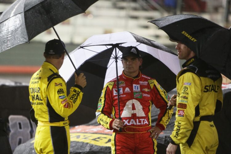 NASCAR would consider moving up race start times because of weather