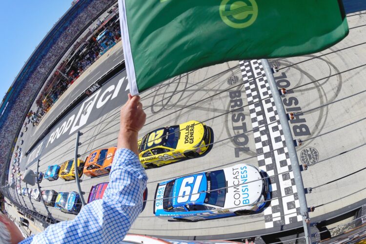 NASCAR will not increase timing lines at Bristol