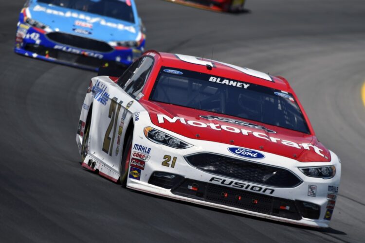 Wood Brothers Racing moving; Blaney will return